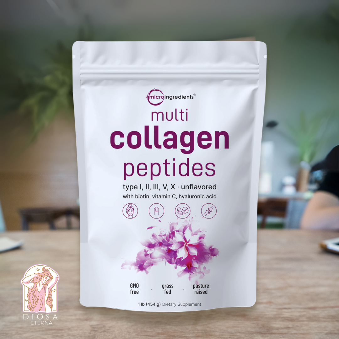 COLÁGENO Multi Collagen Peptides . Mejora tu piel, cabello, uñas y articulaciones  1- Libra
