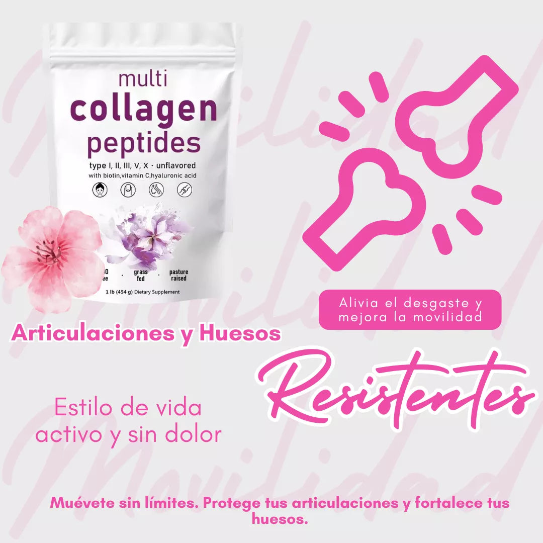 Multi Collagen Peptides – Belleza y bienestar desde adentro. 1- Libra