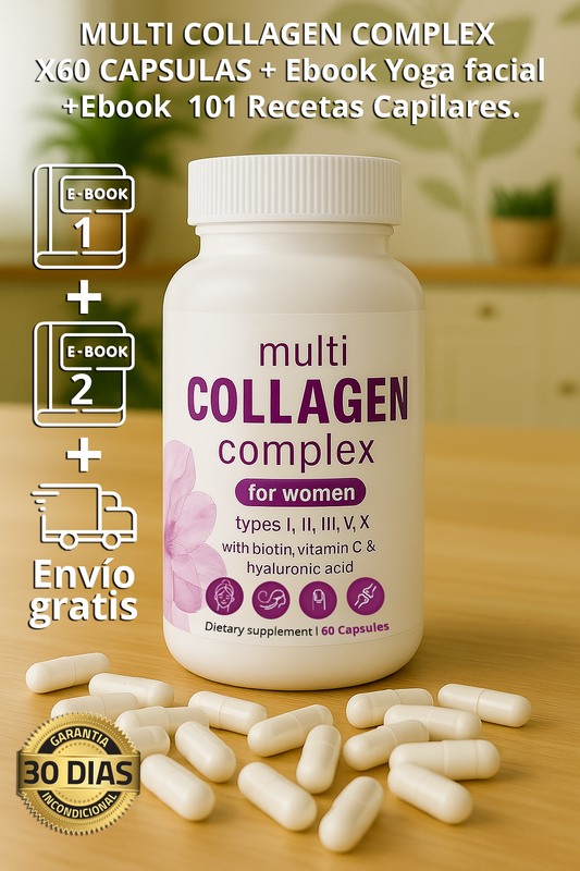 MULTI COLAGENO COMPLEX PEPTIDES X 60 CÁPSULAS